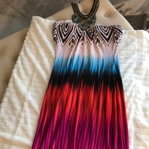 Beautiful and bold maxi dress from Venus
